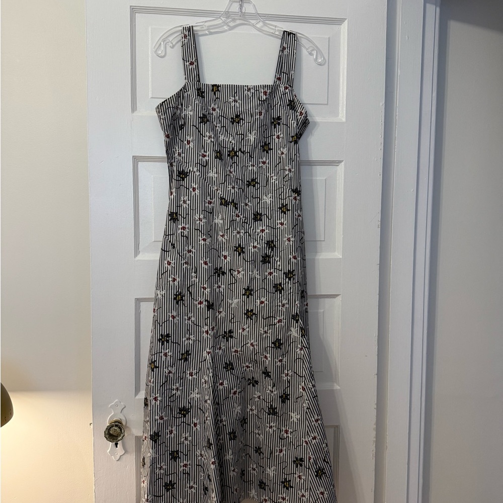 Opening Ceremony Black and White Floral Dress